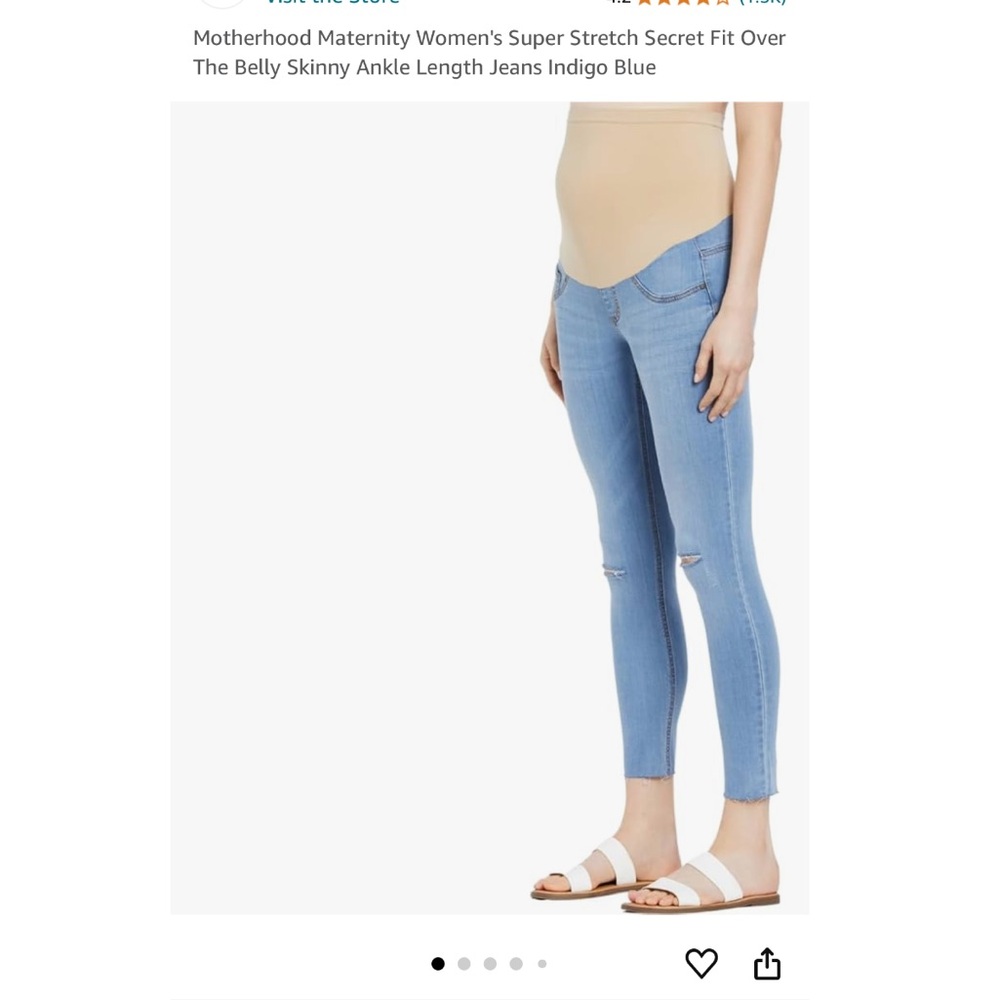 Maternity jeans